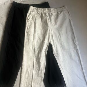 UNIQLO relaxed ankle fit pants